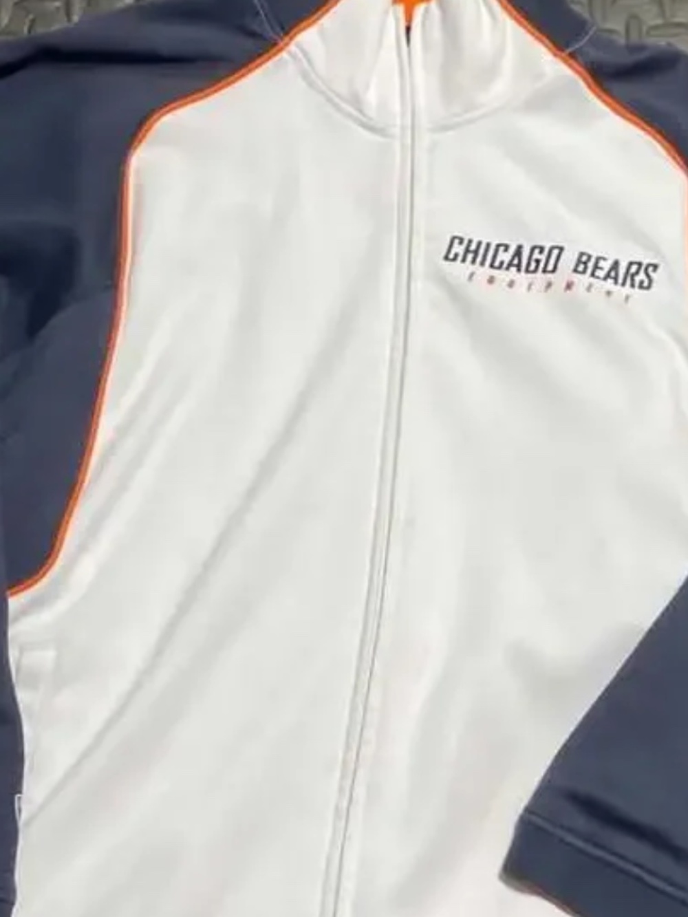 NFL Onfield Reebok Chicago Bears Full-Zip Track Jacket